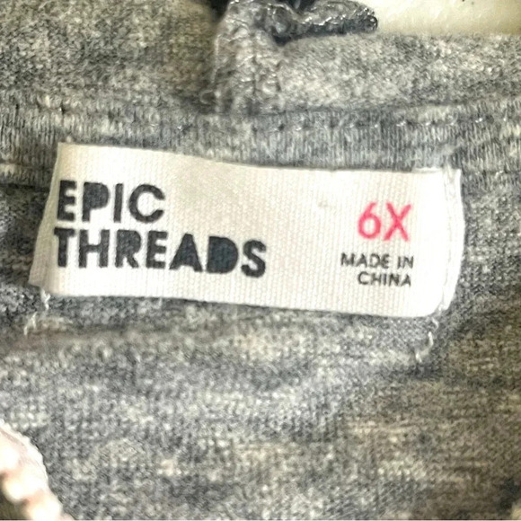 Girl Zip Up Hoodie w/Jogger Pants/Capri Bundle (2) - Size 6X - Picture 3 of 12